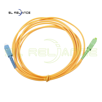 Saltatori dell'interno a fibra ottica semplici della fibra dello Sc del cavo di toppa di SC/APC-SC/UPC FTTB MP