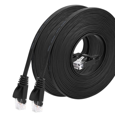 Cavo di Ethernet piano di rame nudo Cat6, 50Ft UTP Lan Cable For Ethernet