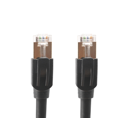 Cavo della toppa 40g del gatto 8 dei cavi di toppa del rame di SFTP 2000MHZ 28AWG 2 metri