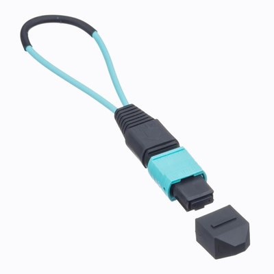 Cavo a fibre ottiche di &quot;loopback&quot; del cavo di &quot;loopback&quot; di ROHS MP millimetro MTP MPO per la rete