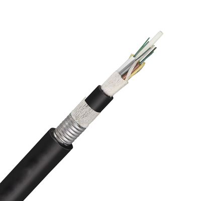 cavo sotterraneo a fibra ottica sepolto diretto del cavo a fibre ottiche GYFTY53 di 12Cores 2km