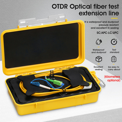 Anelli a fibra ottica della fibra del contenitore 1310/1550nm di cavo del lancio di SC/APC-LC/UPC 2km OTDR